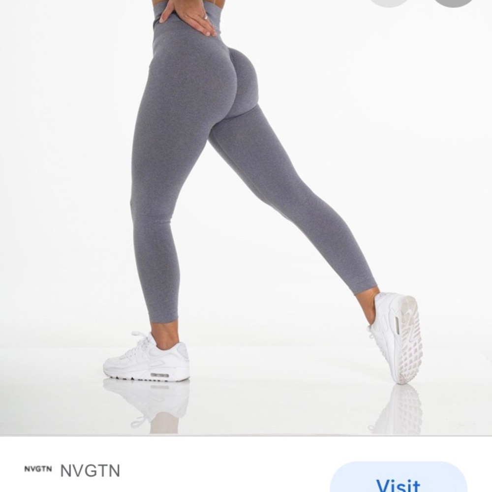 NVGTN NV Seamless leggings - Brand New! Grey - Med